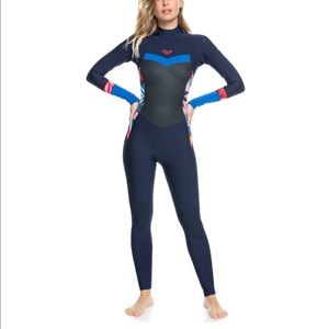 Roxy 3/2 mm syncro back zip wetsuit